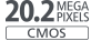 CMOS 20,2 Megapixel